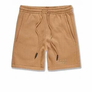 NEW JORDAN CRAIG men's sweat shorts in mocha